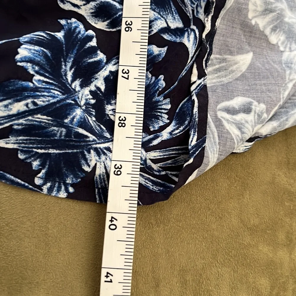 Tommy Bahama White and Blue Floral Maxi Dress - Picture 4 of 8